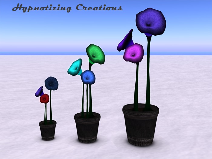 Second Life Marketplace HC Fantasy Potted Flowers