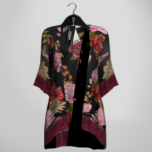 Emery Bruno Kimono Black