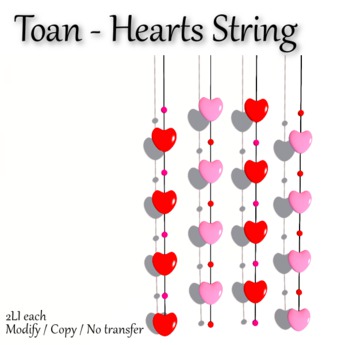 Second Life Marketplace - Toan - Hearts String