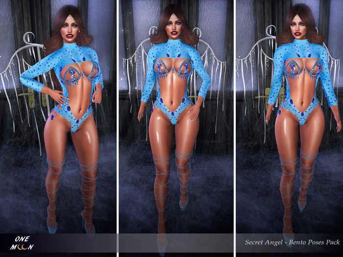 .::One Moon::. Secret Angel - Bento Poses Pack