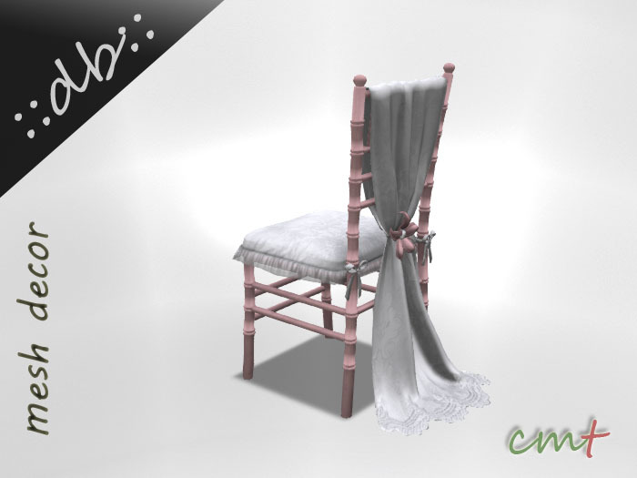 ::db:: Decorative Lace Cloth Chair rose II