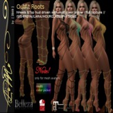 [ IBAN ] //061 OUTFIT ROOTS wHud MAITREYA BELLEZA SLINK