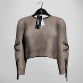 Emery Pop Sweatshirt Cement
