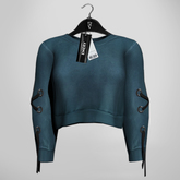 Emery Pop Sweatshirt Petrol
