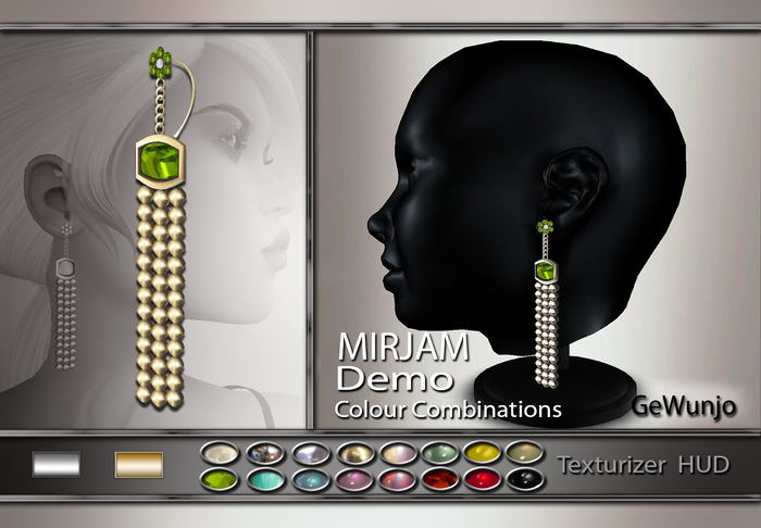 GeWunjo : MIRJAM earrings DEMO