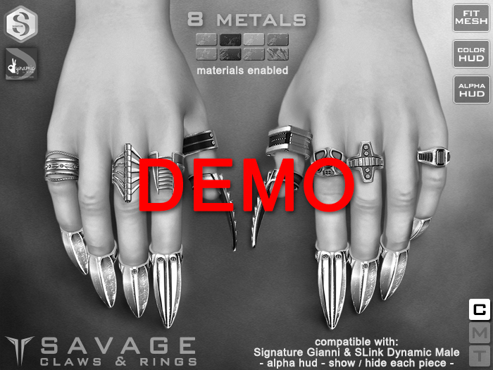 **RE** {DEMO} Savage Claws & Rings 2.0 BOX