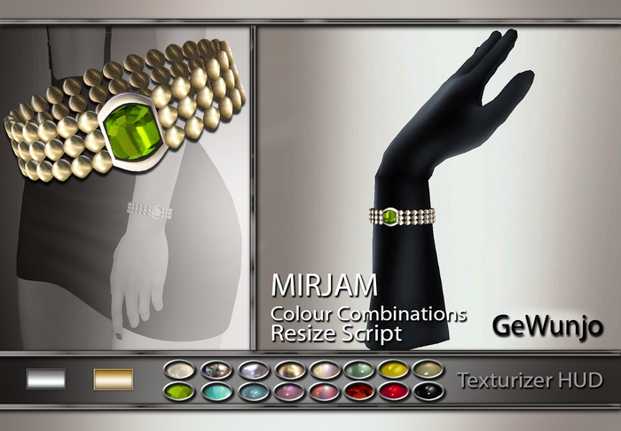 GeWunjo : MIRJAM gold bracelets