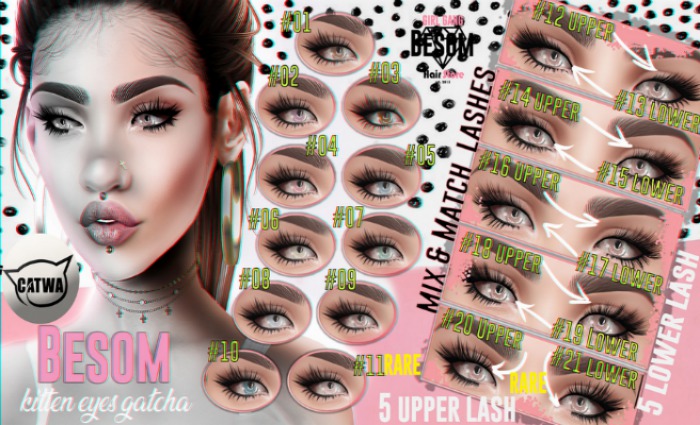 #Besom~ Kitten Eyes Gatcha #19