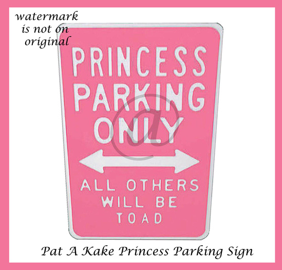 Pat A Kake Princess Parking