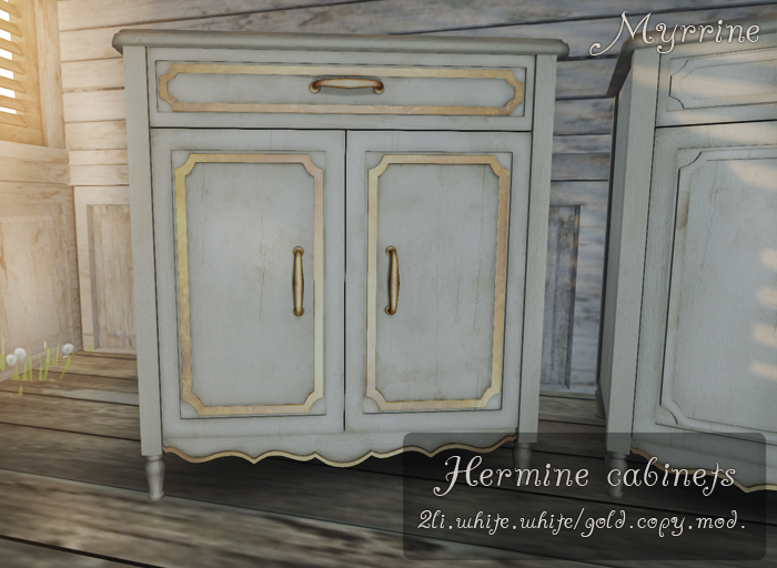 HERMINE cabinets (boxed)
