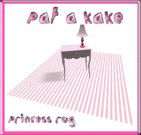 Pat A Kake Logo Rug