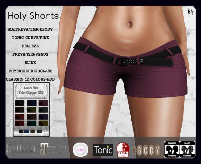 *LF* Holy Shorts W/Colors changer _HUD