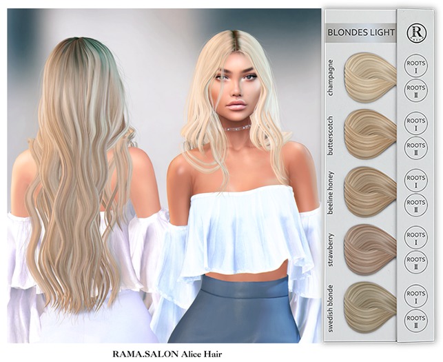 RAMA.SALON - Alice Hair 'BLONDES LIGHT'