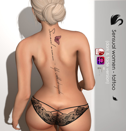 ! Black Swan ! Sensual women - tattoo