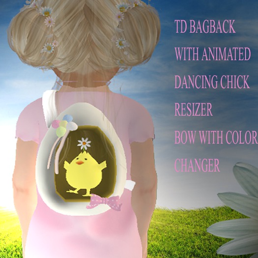 !!! AFA Design Easterchick backbag TD