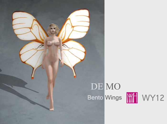 [WY] Full Perm  12 demo Butterfly Bento Wings