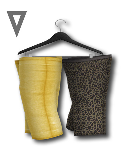 Vinyl - Maya Leg Sleeves Pak - Yellow