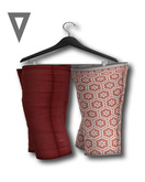 Vinyl - Maya Leg Sleeves Pak Red