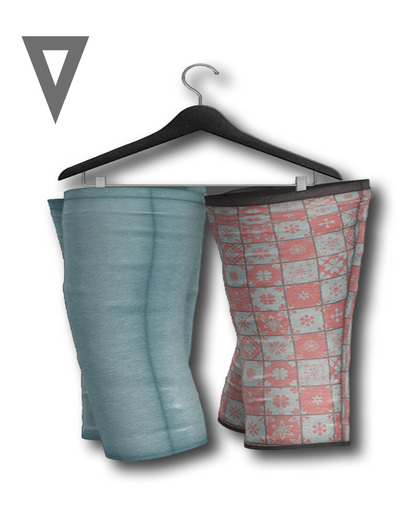 Vinyl - Maya Leg Sleeves Pak Soft Blue