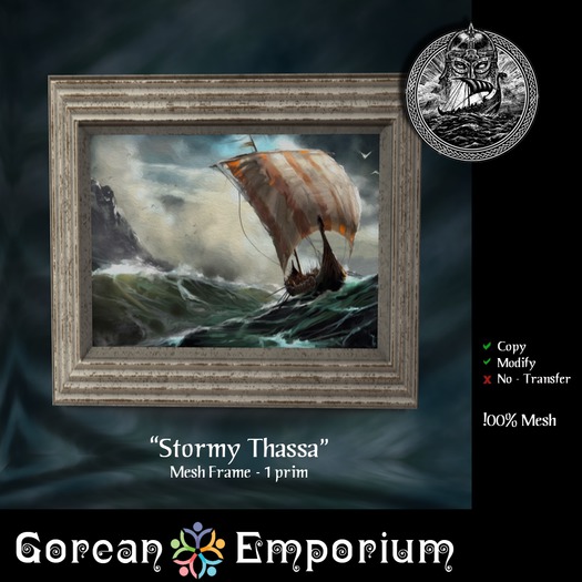 Stormy Thassa Painting