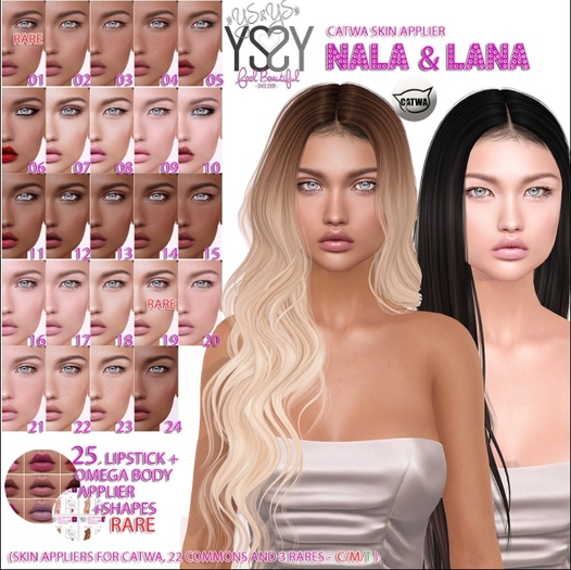 *YS&YS* Gacha 10 - NALA Tone00 Makeup