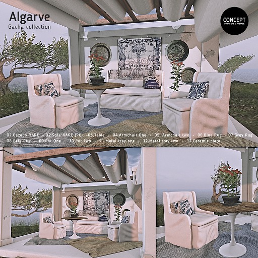 Concept} *06. Algarve. Blue Rug