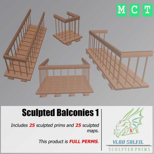 Sculpted Balconies 1 [FULL PERMS]