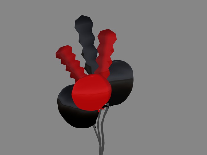 *SE* Red/Black Party Balloons