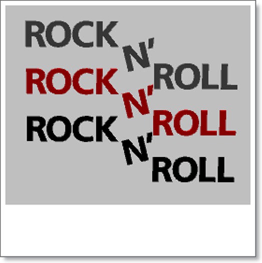 rock n roll with color change script 2 prims
