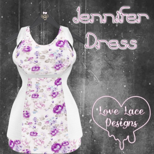 ::LL:: Jennifer // Purple Flowers  {BOXED}