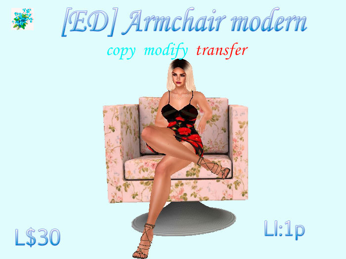 [ED] Armchair modern