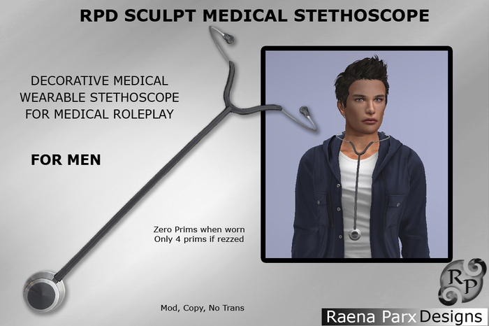 *RPD* Stethoscope for MEN_by Raena Parx