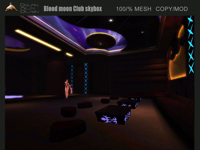 [Dolphin Design] ~Blood moon Club skybox