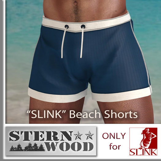 SLINK Beach Shorts - blue