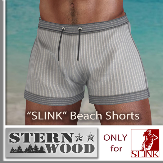 SLINK "BEACH Short" - grey