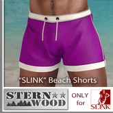SLINK Beach Shorts - purple