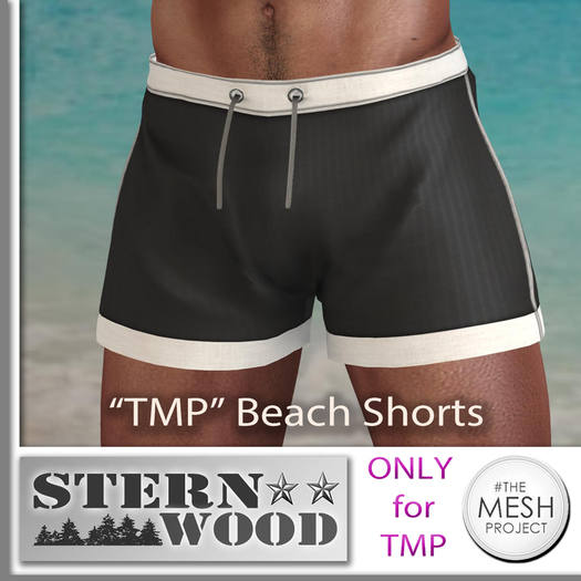 TMP "BEACH Short" - black