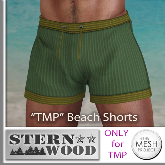 TMP "BEACH Short" - green