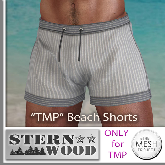 TMP "BEACH Short" - grey