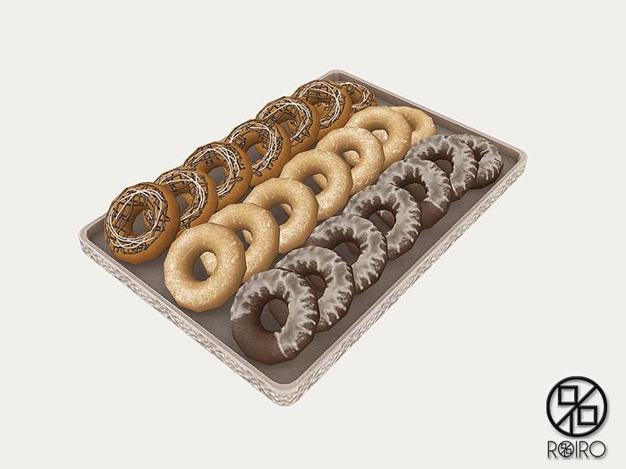 ROIRO - Cafe donut plate A BOXED