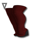 Vinyl - Tea Wedge Boots Pak red