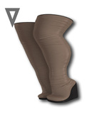 Vinyl - Tea Wedge Boots Pak tan
