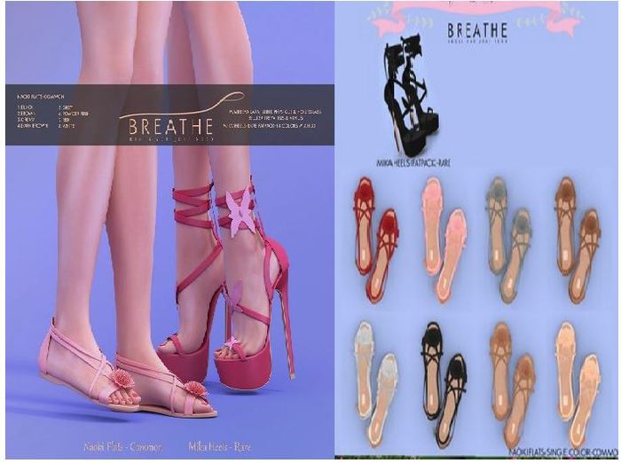 [BREATHE]-Naoki Flats-Red