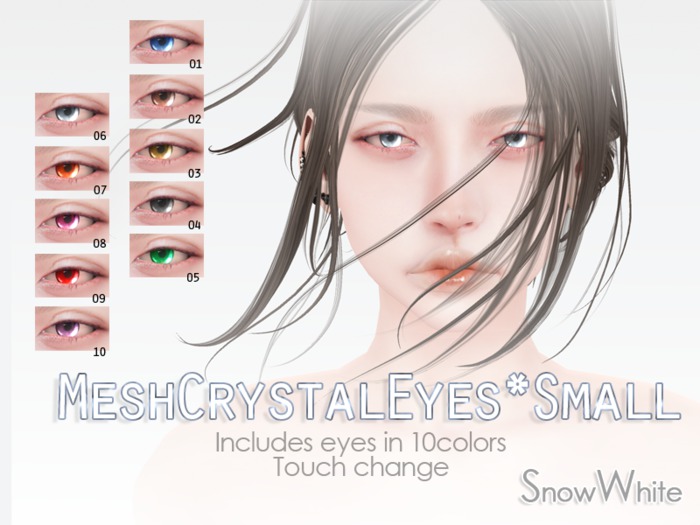 ::SWSK::MeshCrystalEyes*small(10 color set)