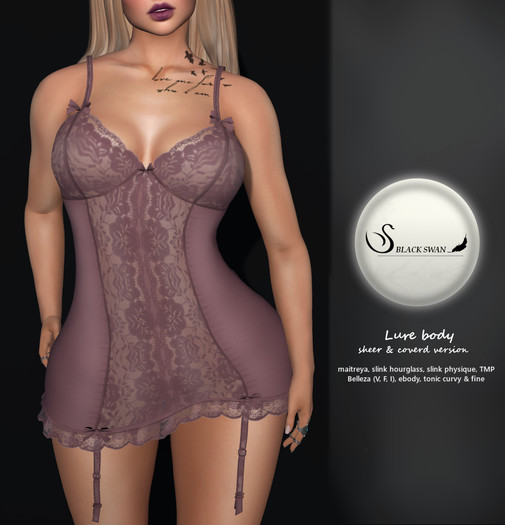 ! Black Swan ! Lure - rosy brown