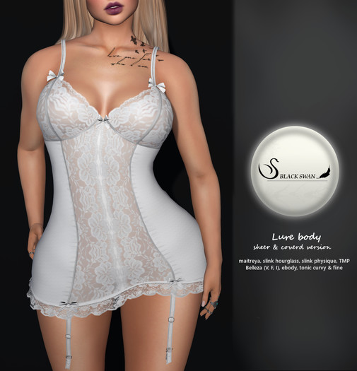 ! Black Swan ! Lure - white