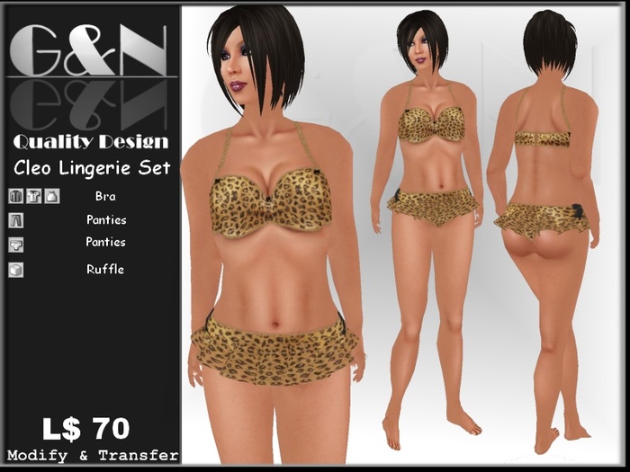 G&N Quality Design [Lingerie] Cleo Set