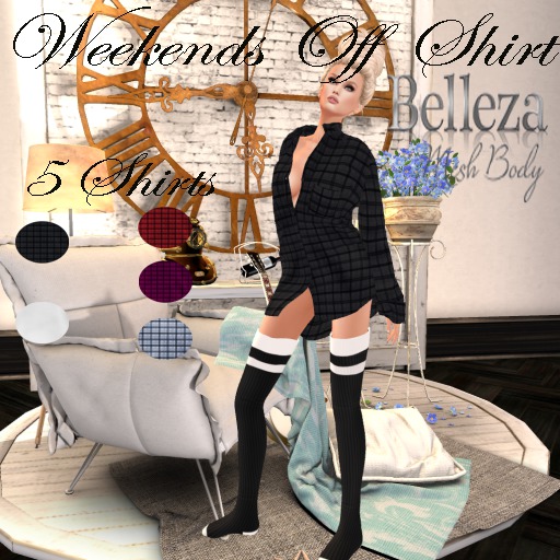 YGTL - BELLEZA WEEKENDS OFF LADIES SHIRT- SAC