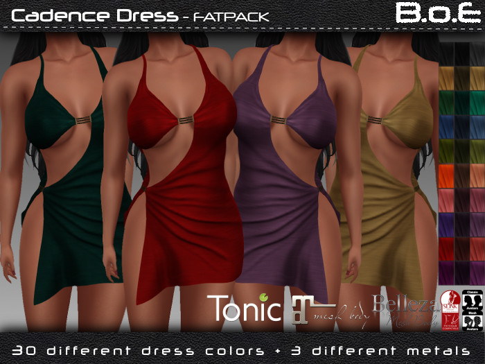 B.o.E - Cadence Dress - FATPACK (wear me)