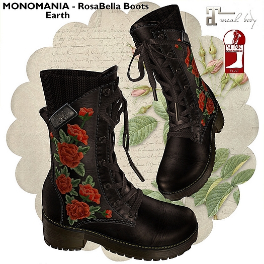 MONOMANIA - RosaBella Boots - Earth